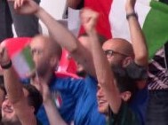 Calcio, Tifosi italiani a Wembley