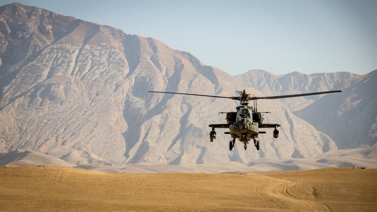 Andre Klimke, Elicottero Apache, Afghanistan, settembre 2020