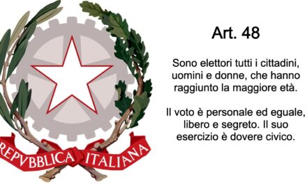 Votare è un diritto da esercitare efficacemente per il bene dell’Italia