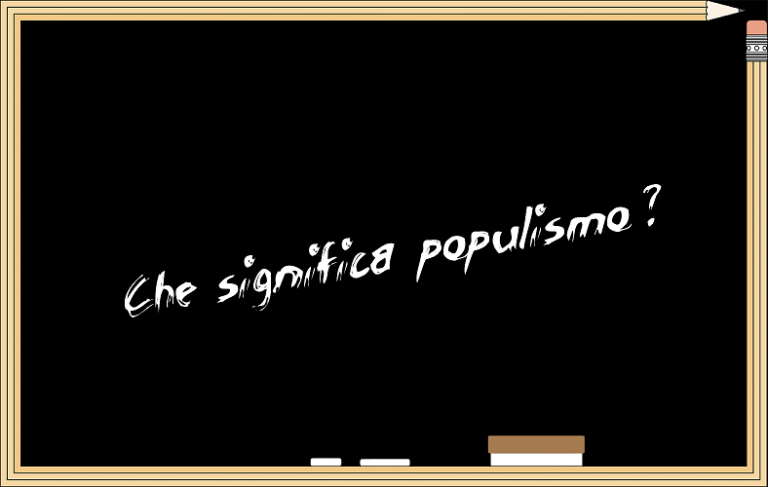 Un populismo da abrogare