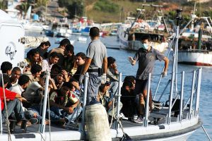 Sbarchi a Lampedusa
