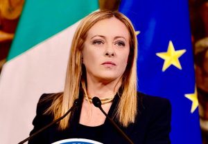 La Presidentessa del Consiglio Giorgia Meloni