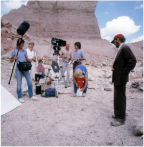 Il set di Paris, Texas