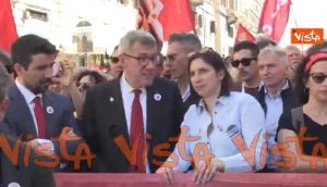 Primo Maggio, Maurizio Landini e Elly Schlein