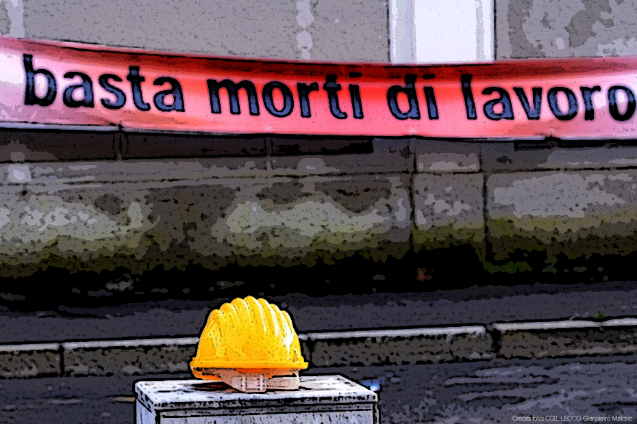 “Tecnologici e iperconnessi, ma si muore ancora su un impalcatura o per una pizza domicilio”.