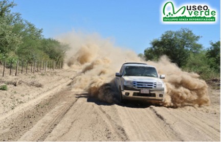 380 chilometri di sterrato