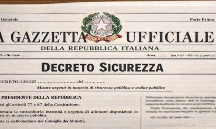 Il decreto “sicurezza pubblica” è di difficile comprensione da parte dei cittadini
