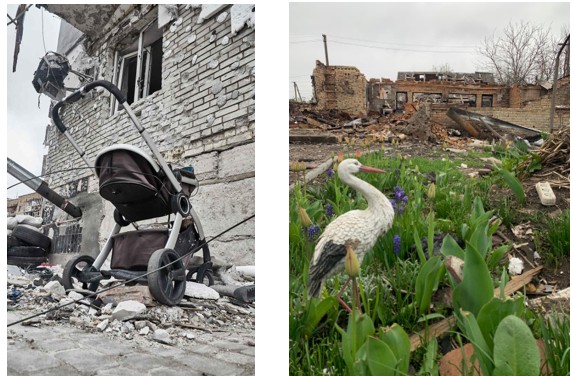 Regione di Kyiv, aprile 2022. Foto di Olena Shulga