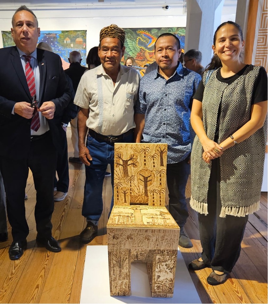 La Sedia Gran Chaco alla Biennale di Arte Indigena. Buenos Aires, febbraio/aprile 2026