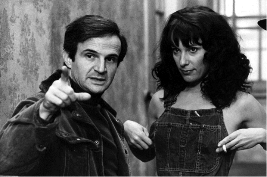 François Truffaut e Bernadette Lafont