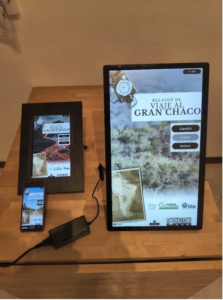 Viaggio nel Chaco, un ponte digitale con il cuore del Sudamerica, percorribile con totem, tablet o smatphone