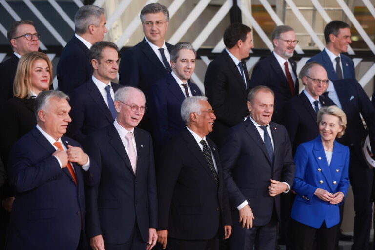 L’inevitabile declino dei leader europei Leader europei in crisi