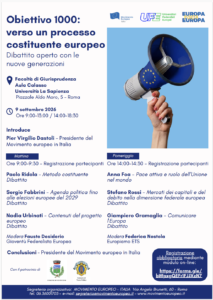 Locandina evento La Sapienza