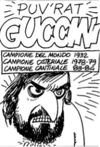 Caricatura di Andrea Pazienza